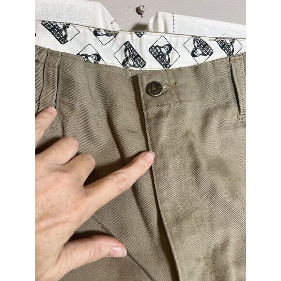Ben Davis Original Tan Khaki Work Pants Size 36.    M3 - Picture 4 of 12